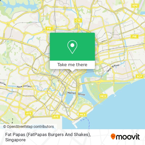 Fat Papas (FatPapas Burgers And Shakes) map