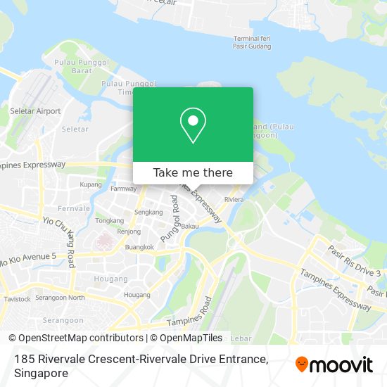 185 Rivervale Crescent-Rivervale Drive Entrance map