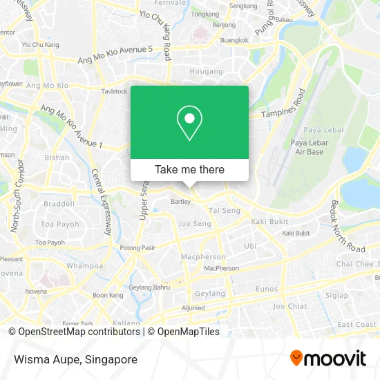 Wisma Aupe map