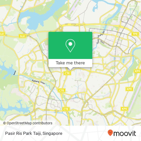 Pasir Ris Park Taiji map