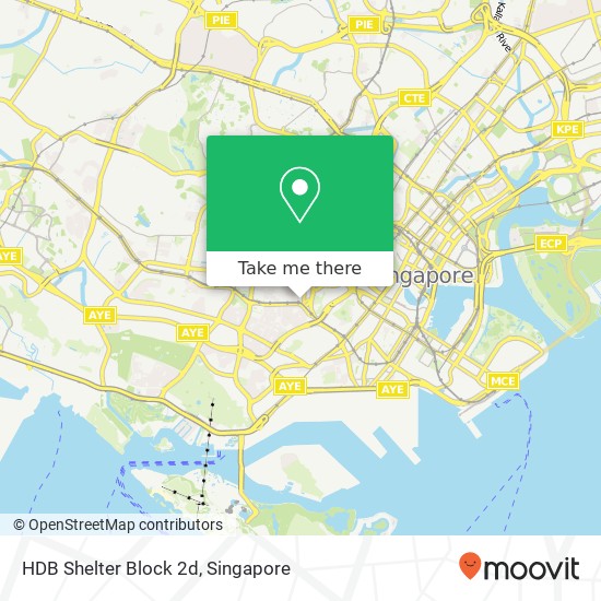 HDB Shelter Block 2d map