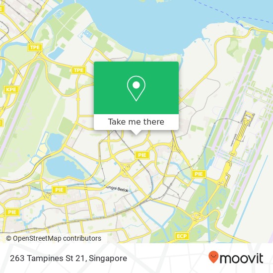 263 Tampines St 21 map
