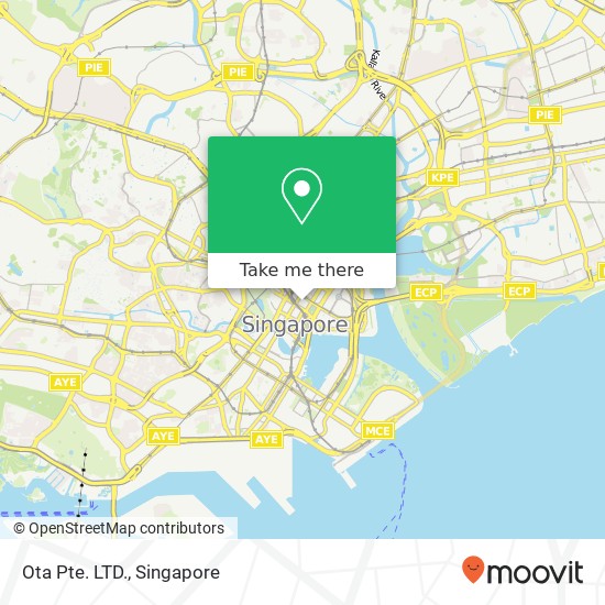 Ota Pte. LTD. map