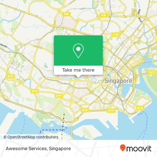 Awesome Services map