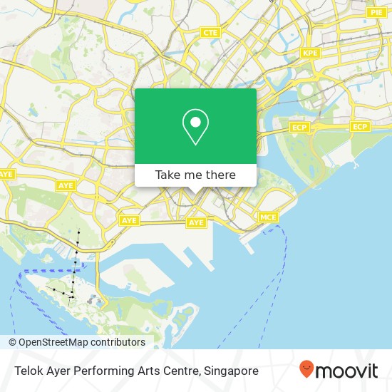 Telok Ayer Performing Arts Centre map