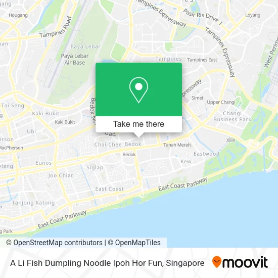 A Li Fish Dumpling Noodle Ipoh Hor Fun地图