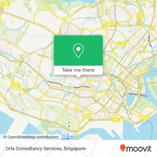 Orla Consultancy Services map