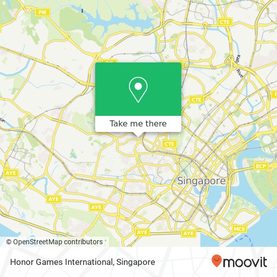 Honor Games International map