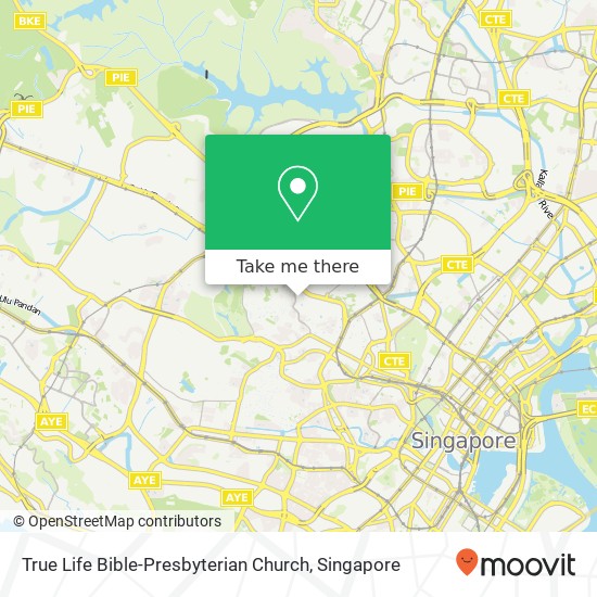 True Life Bible-Presbyterian Church地图