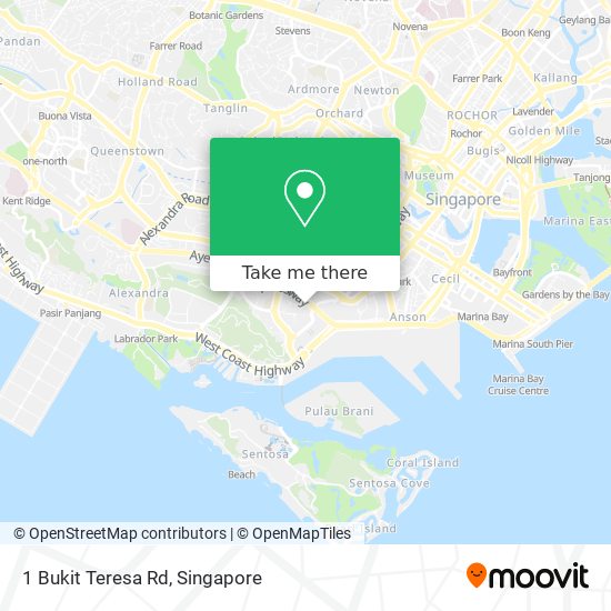 1 Bukit Teresa Rd map