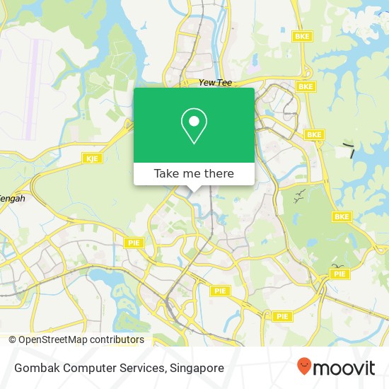 Gombak Computer Services map