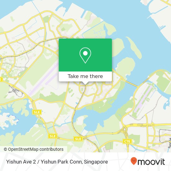 Yishun Ave 2 / Yishun Park Conn地图