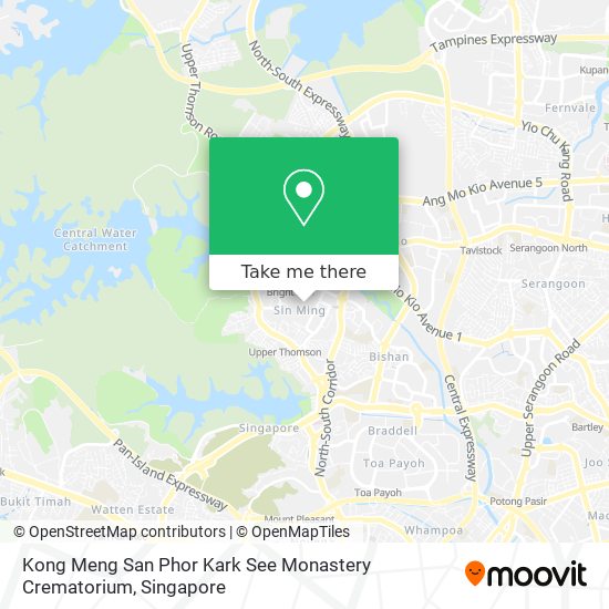 Kong Meng San Phor Kark See Monastery Crematorium地图
