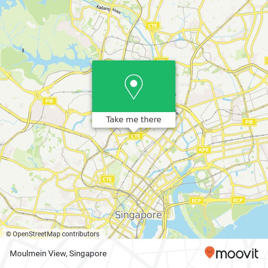 Moulmein View map