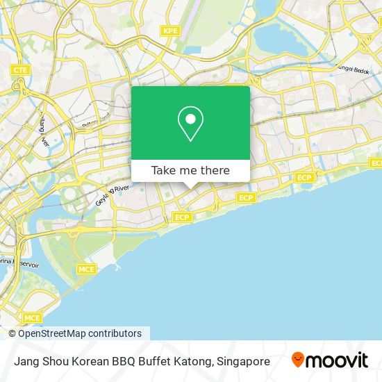 Jang Shou Korean BBQ Buffet Katong地图