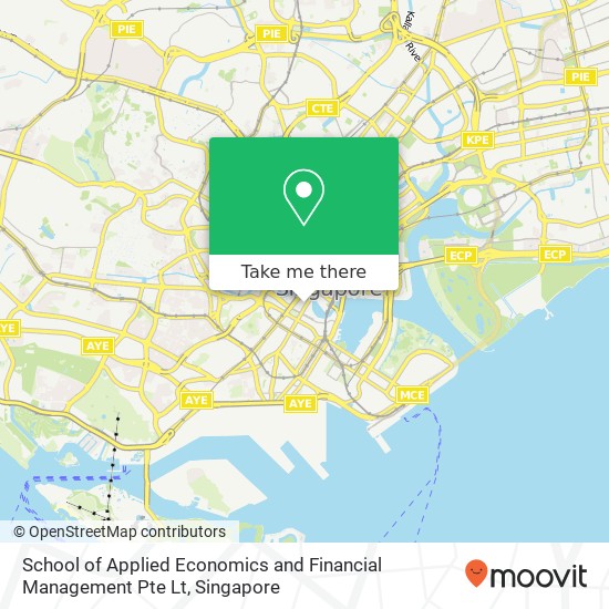 School of Applied Economics and Financial Management Pte Lt map