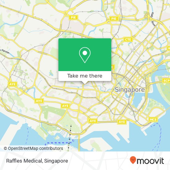 Raffles Medical地图