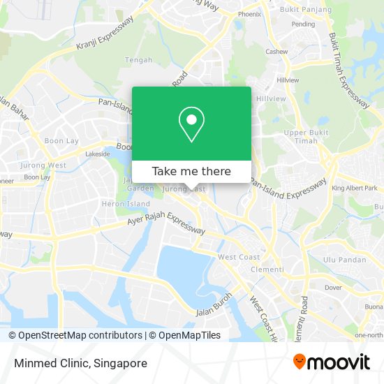 Minmed Clinic map