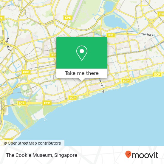 The Cookie Museum map