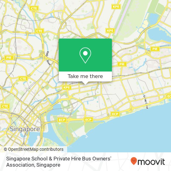 Singapore School & Private Hire Bus Owners' Association map