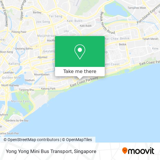Yong Yong Mini Bus Transport map