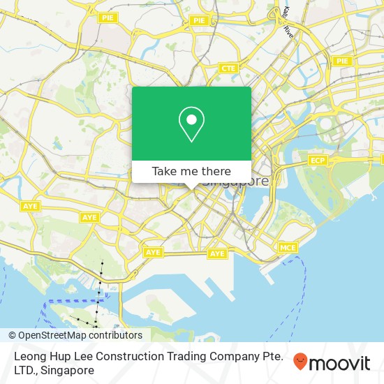 Leong Hup Lee Construction Trading Company Pte. LTD. map