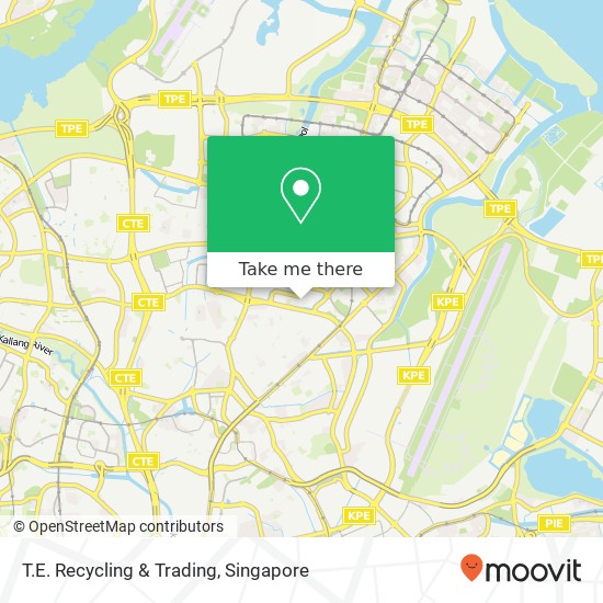 T.E. Recycling & Trading map