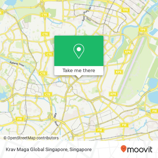 Krav Maga Global Singapore map