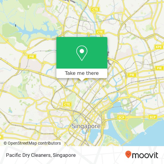 Pacific Dry Cleaners map