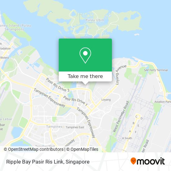 Ripple Bay Pasir Ris Link地图