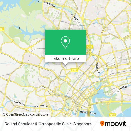 Roland Shoulder & Orthopaedic Clinic map