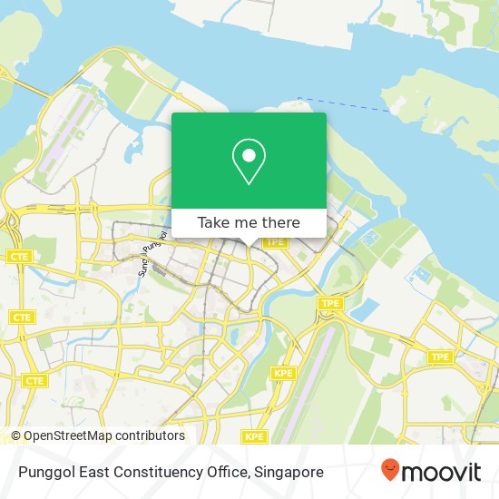 Punggol East Constituency Office地图