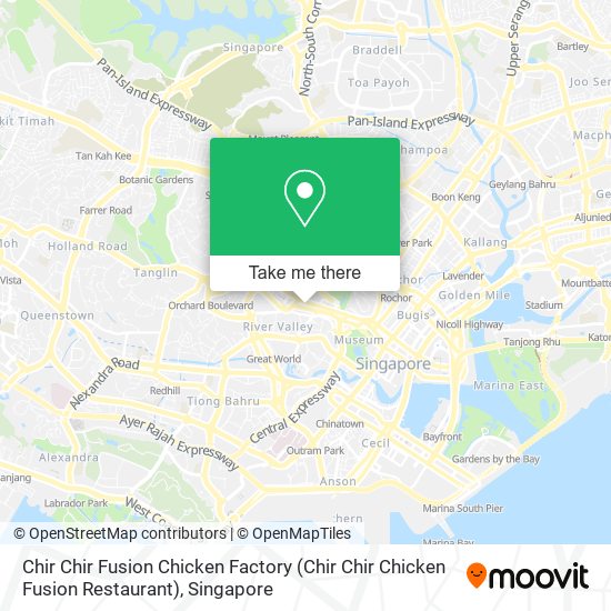 Chir Chir Fusion Chicken Factory map