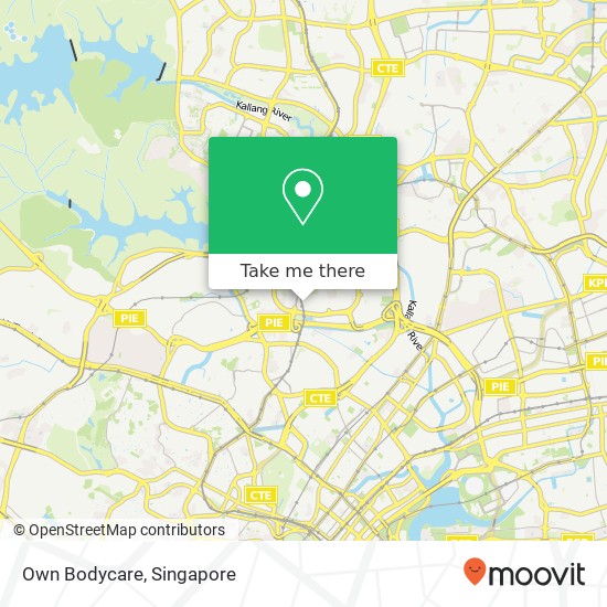 Own Bodycare map