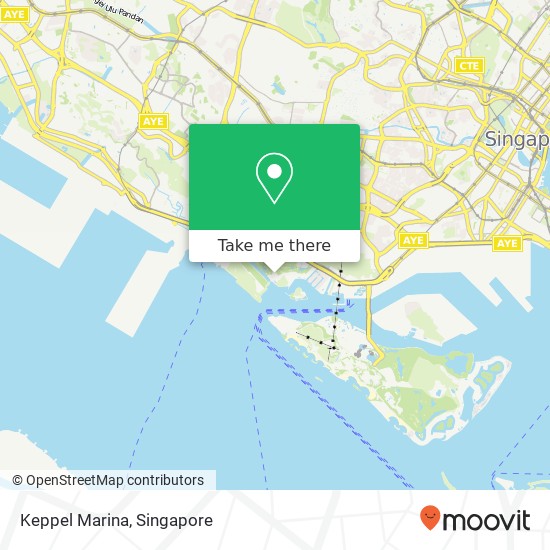 Keppel Marina地图