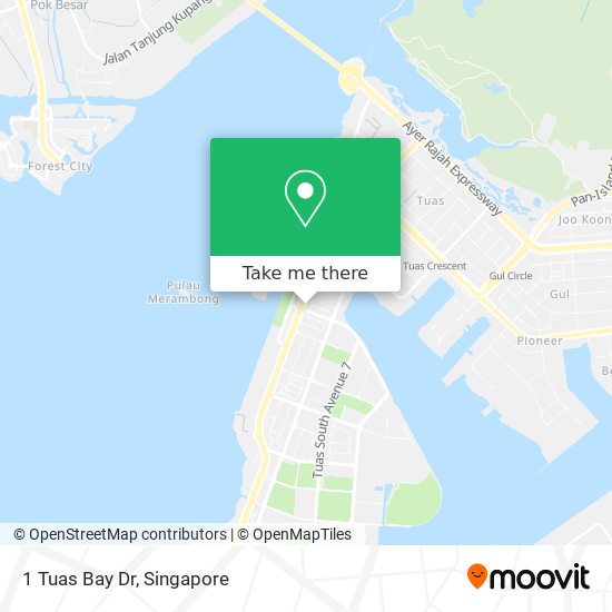 1 Tuas Bay Dr map