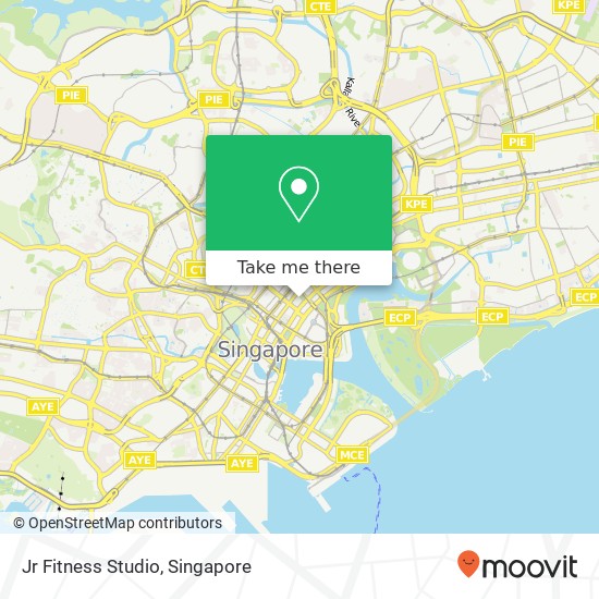 Jr Fitness Studio map