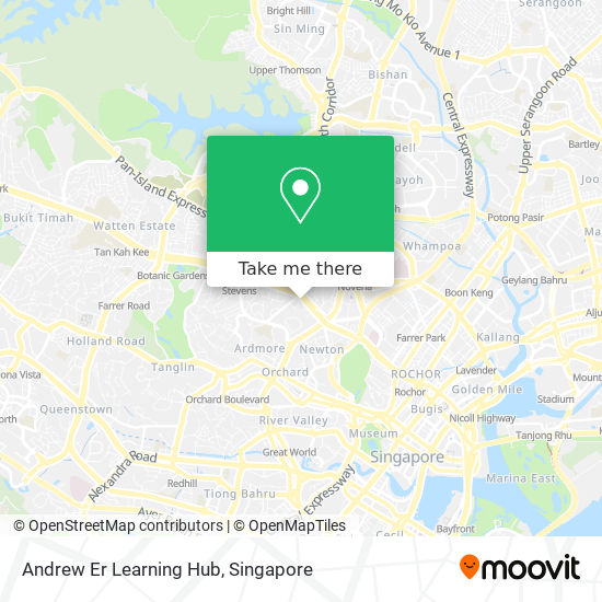 Andrew Er Learning Hub map