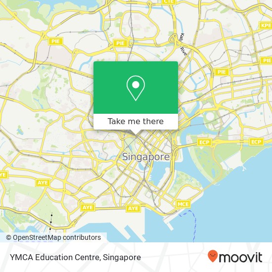 YMCA Education Centre map