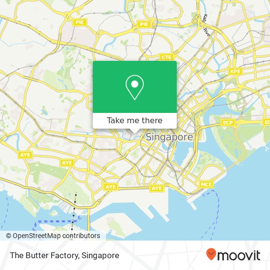 The Butter Factory map