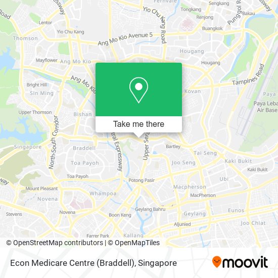 Econ Medicare Centre (Braddell) map