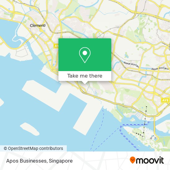Apos Businesses map
