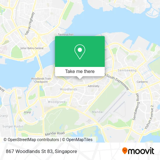 867 Woodlands St 83 map