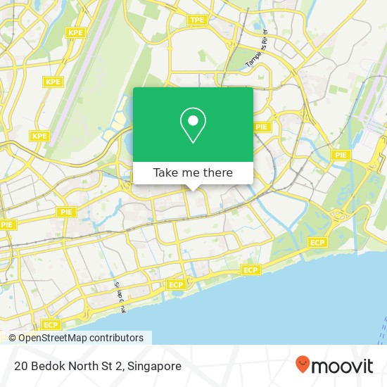 20 Bedok North St 2 map