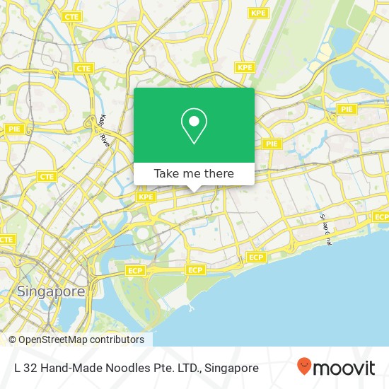 L 32 Hand-Made Noodles Pte. LTD. map