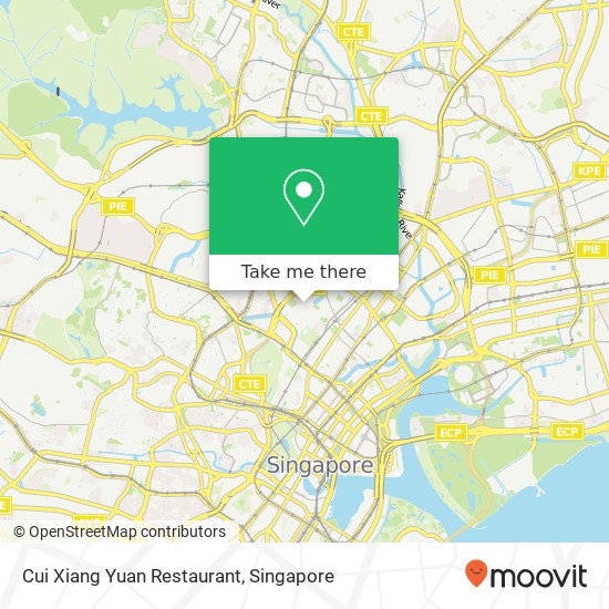 Cui Xiang Yuan Restaurant map