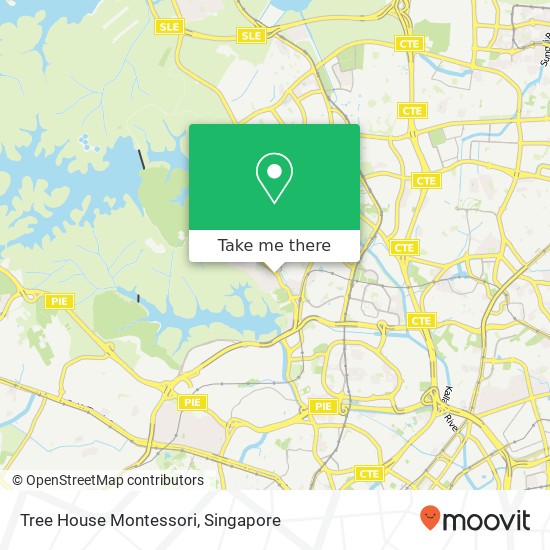 Tree House Montessori map
