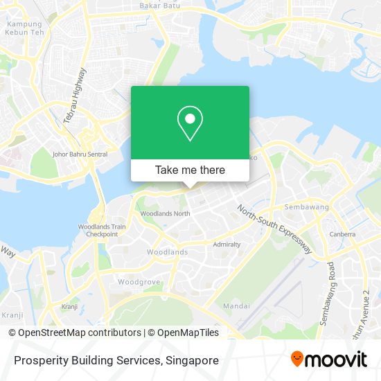 Prosperity Building Services map