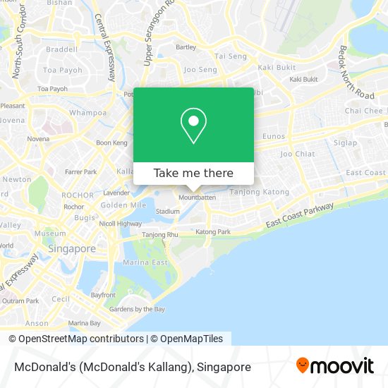 McDonald's (McDonald's Kallang)地图