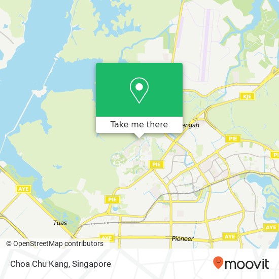 Choa Chu Kang map